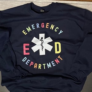 Sweatshirt für die Notaufnahme