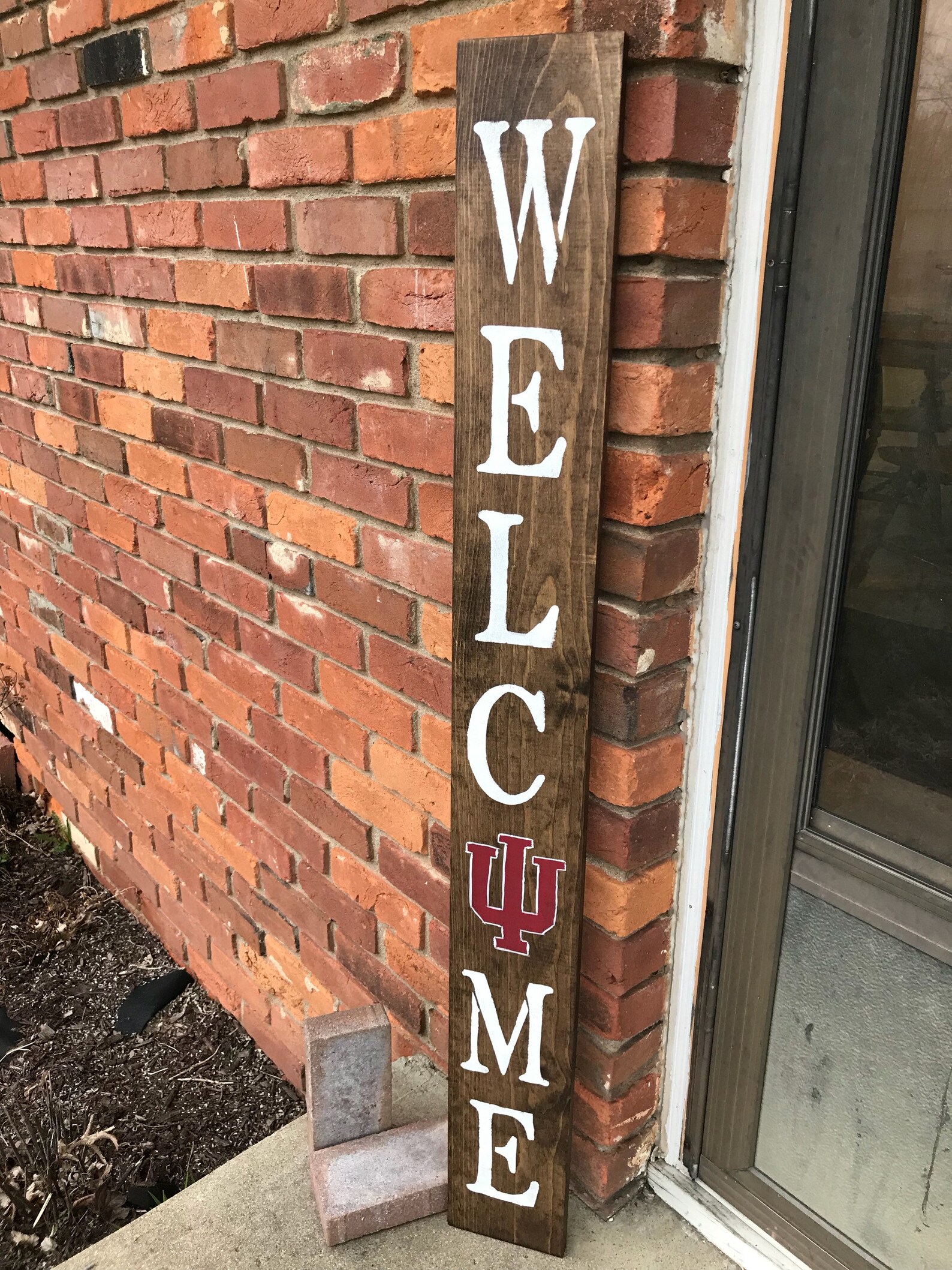 College team IU Sign Etsy