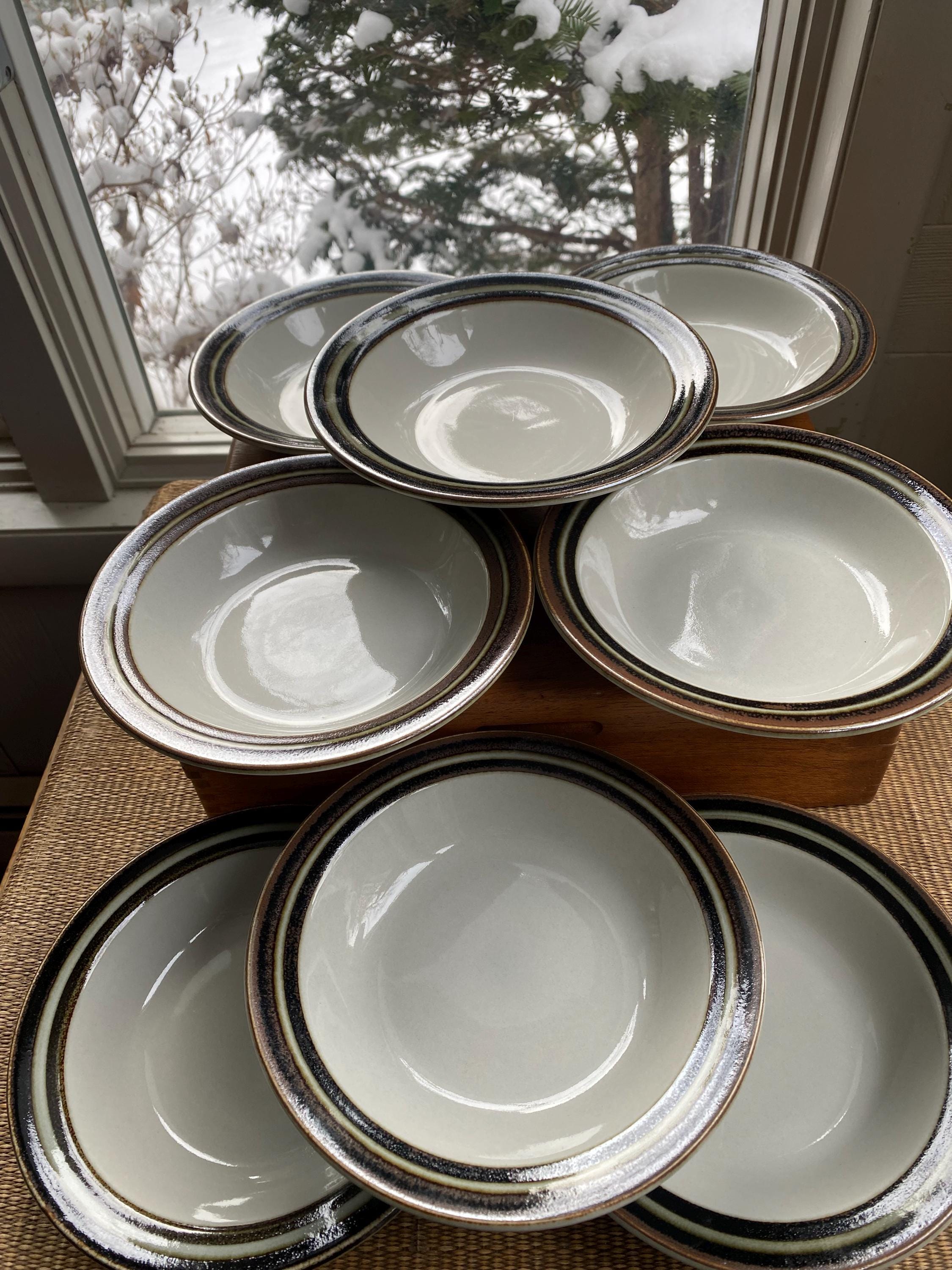 Arabia Finland Karelia Stoneware Bowls by Anja Jaatinen-winquist