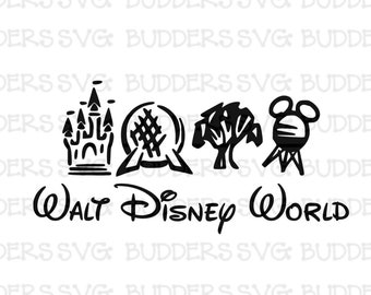 Free Free 219 Disney Four Parks Svg SVG PNG EPS DXF File