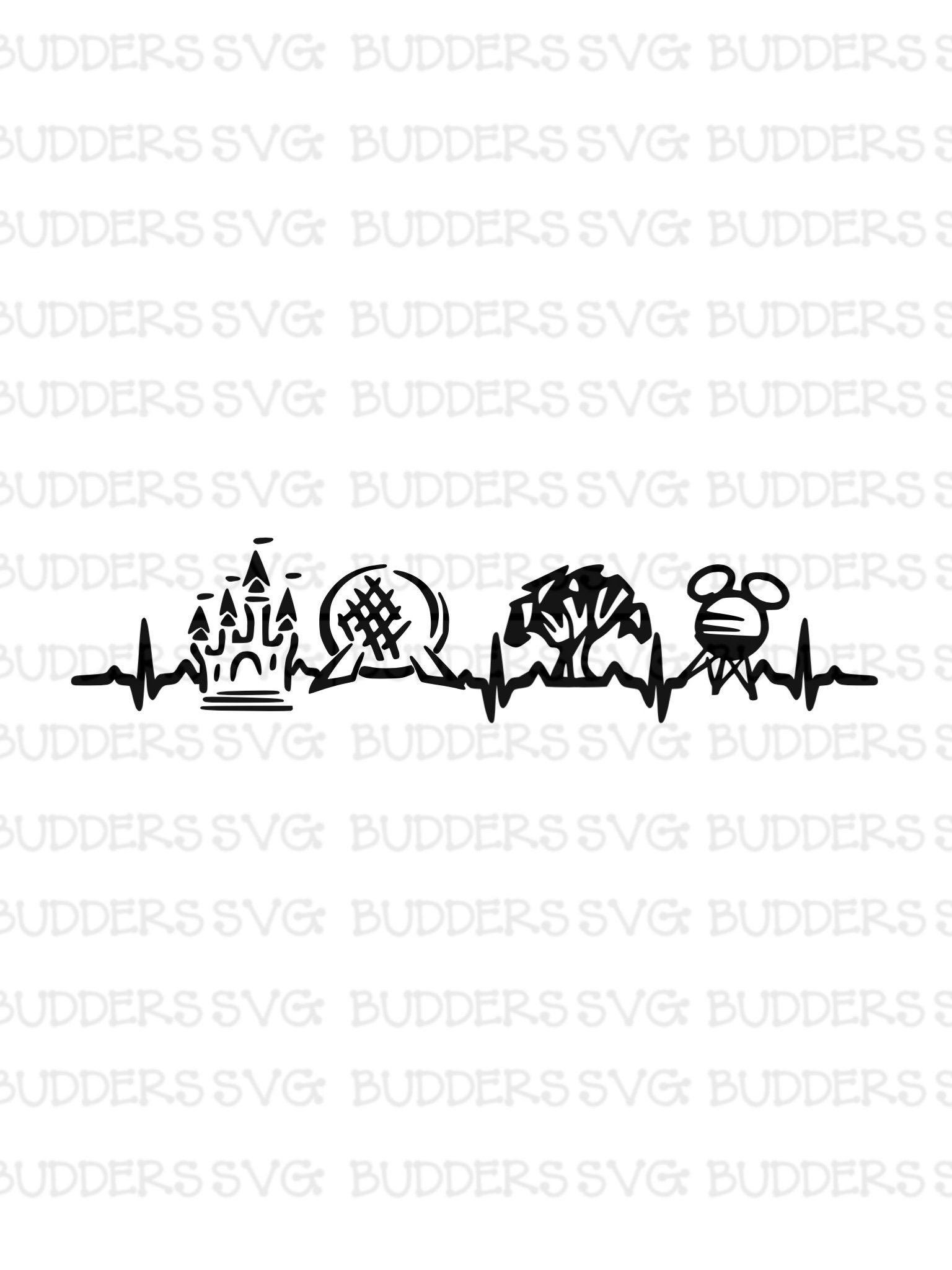 Download Heartbeat of a Park Hopper svg Disney Heartbeat Disney Cut ...