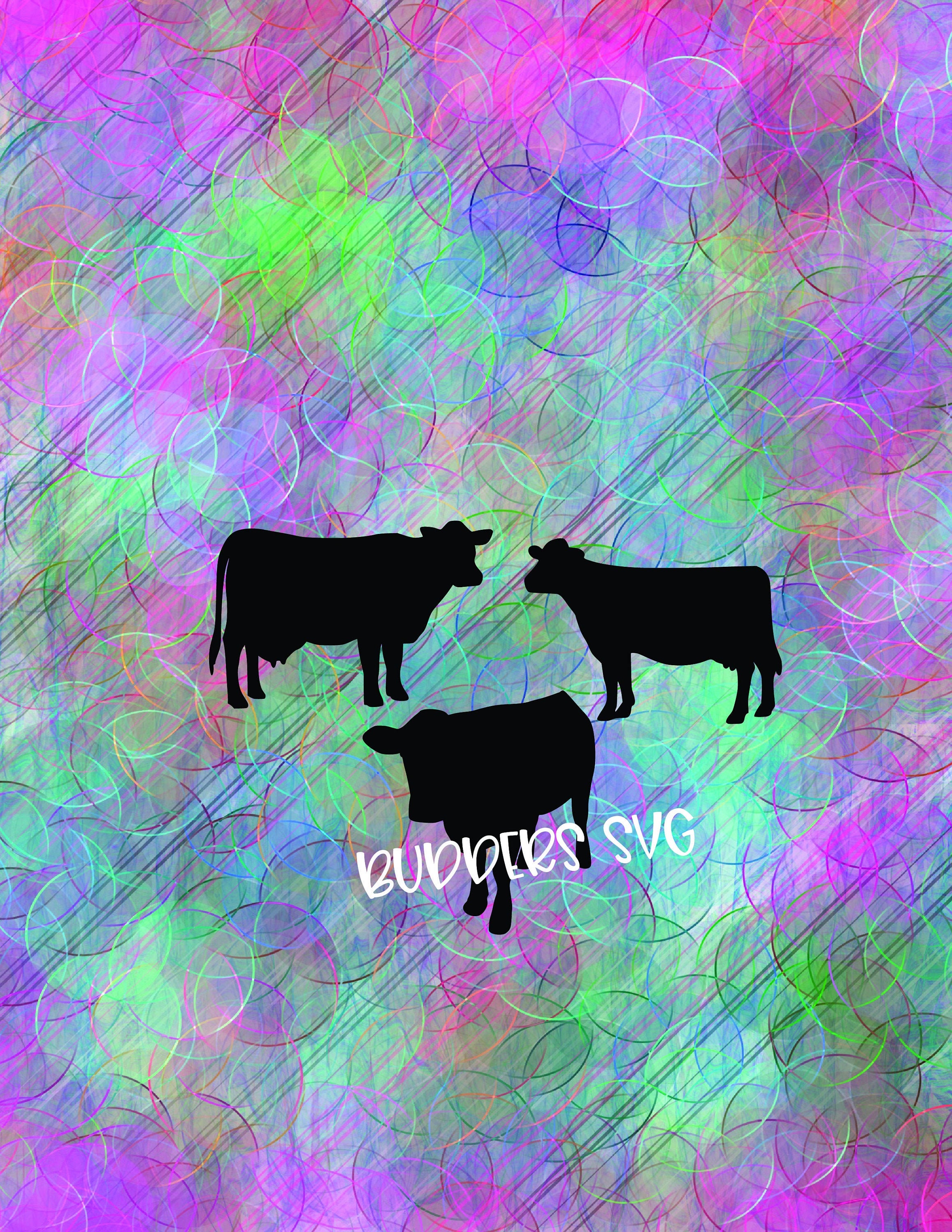 Download Cow svg Cow Cut Files Cricut Silhouette Cows Animal Svg | Etsy