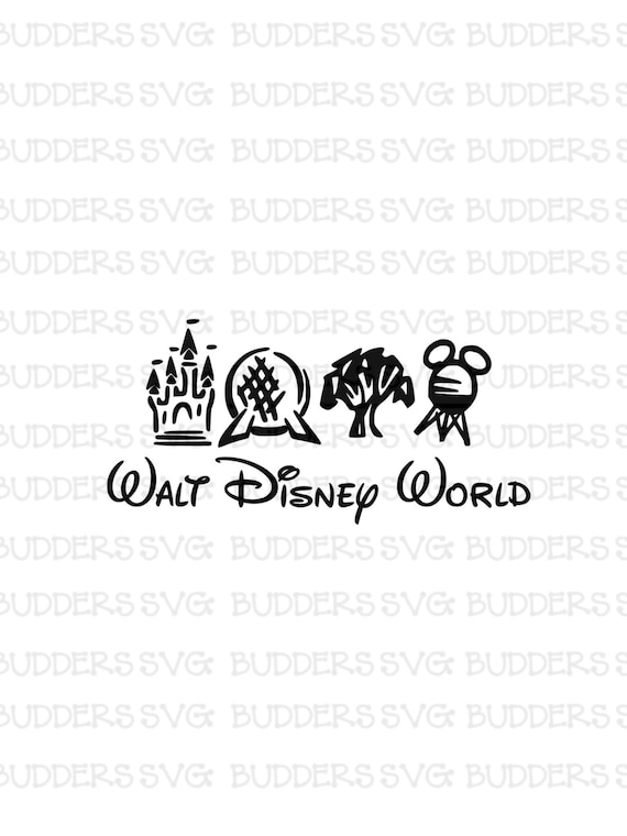 Download Cute Disney SVG Park Hop svg 4 Parks One Day SVG Disney | Etsy