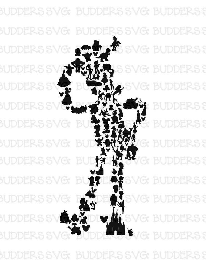 Download Character Filled Toy Story Woody SVG Disney Cut File ...