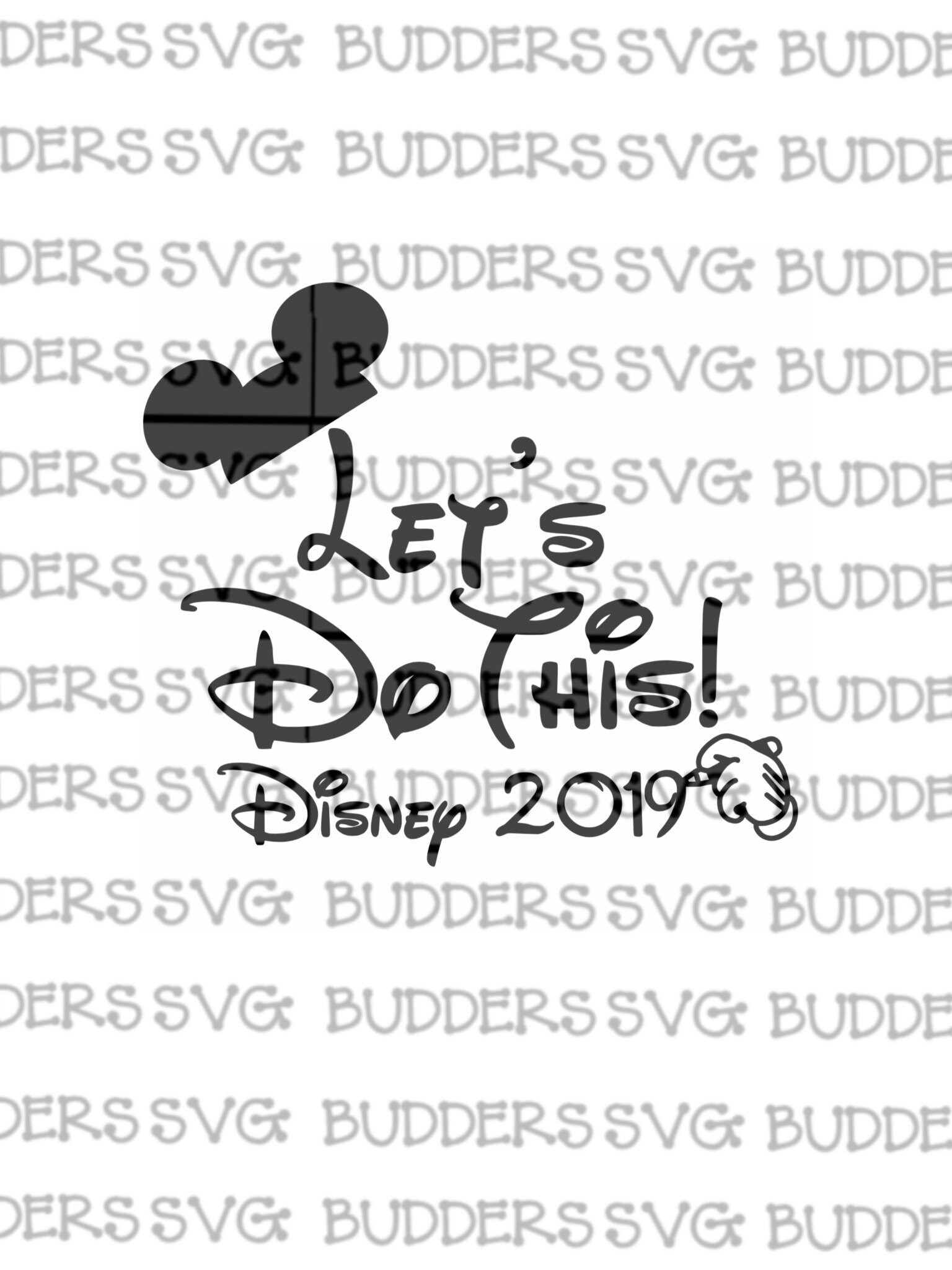 Let's Do This Disney 2019 SVG Lets Do This Disney with | Etsy