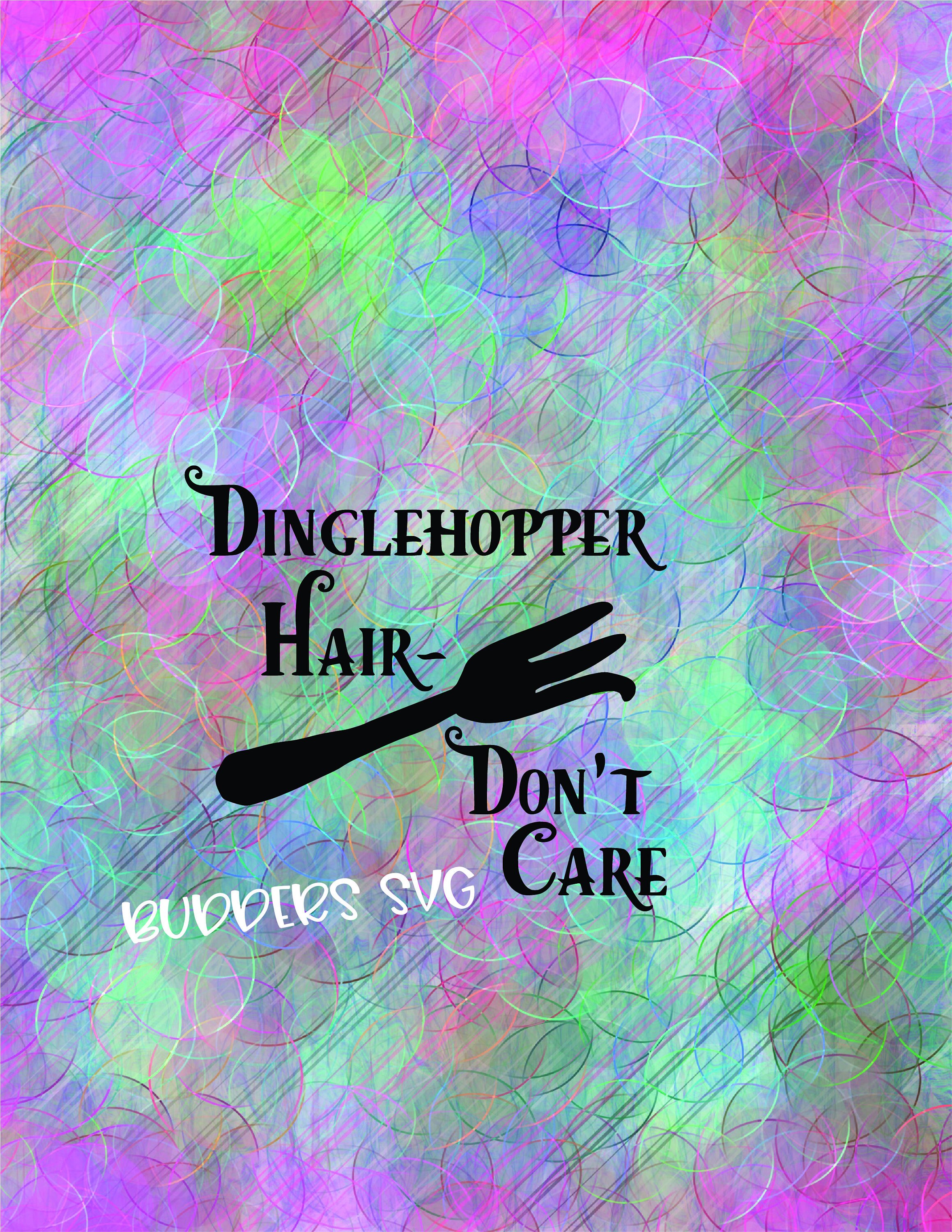 Download Dinglehopper Hair Don't Care Svg Free