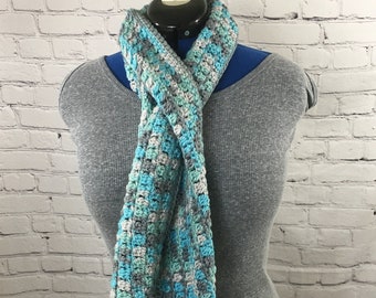 Crochet Keyhole Scarf Pattern