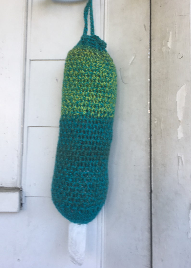 Crochet Plastic Bag Holder Pattern - Etsy Canada