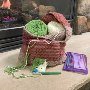 Crochet Arm Bag Pattern