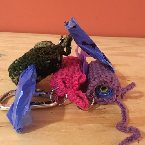 Crochet PATTERN Dog Waste Bag/ Amigurumi Poop Holder/ Leash Etsy Canada