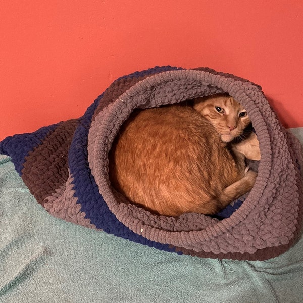 Crochet Cat Cave Pattern