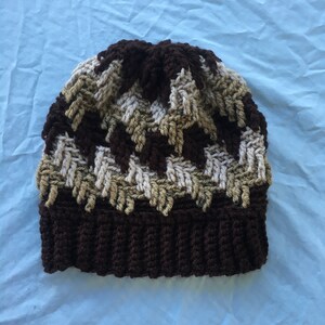 Crochet Apache Tears Hat Pattern image 4