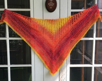 Easy Crochet Shawl Pattern