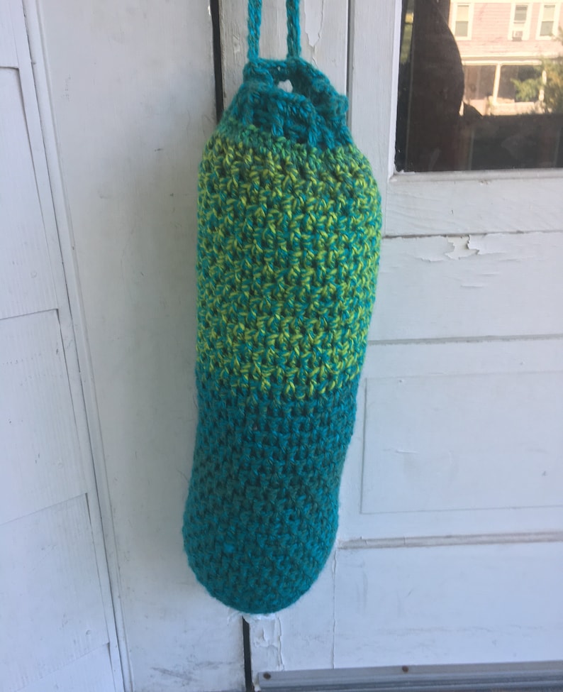 Crochet Plastic Bag Holder Pattern - Etsy