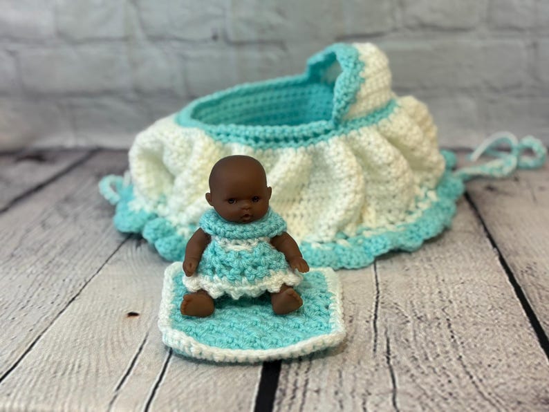 Crochet Baby Doll Purse Pattern (Digital Download) image 5