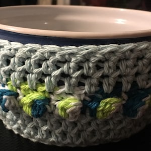 Crochet Microwave Bowl Cozy Pattern