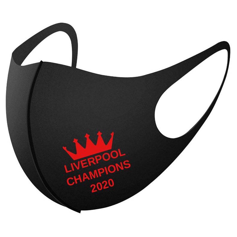 Reusable FACE MASK Liverpool champions Etsy