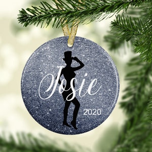 Dance Ornament, Personalized Dancer Ornament, Dance Team Gift,  Dance Coach Gift, Custom Dance Ornament, Jazz Dance Ornament