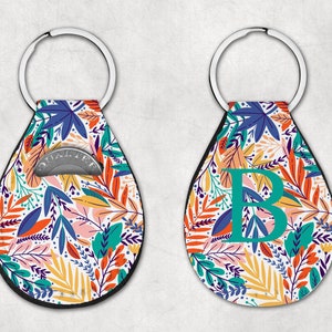 Personalized Quarter Holder Keychain, Quarter Keeper, Coin Holder