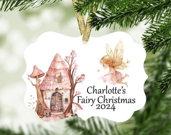 Fairy Ornament, First Christmas Gift, Fairy Garden Ornament, Gift For Fairy Lover, Personalized Fairy Ornament, Fairy Christmas Gift