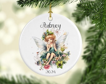 Fairy Ornament, First Christmas Gift, Fairy Garden Ornament, Gift For Fairy Lover, Personalized Fairy Ornament, Fairy Christmas Gift