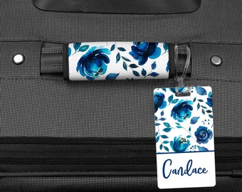 RITGOWWV PU Leather Luggage Tags 3D Print Autumn Flowers Suitcase Labels Bag Travel Accessories RITGOWWV PU Leather Luggage Tags 3D Print Autumn Flowers Suitcase Labels Bag Travel Accessories
