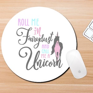Cute Unicorn MousePad Sublimation Design, (3174248