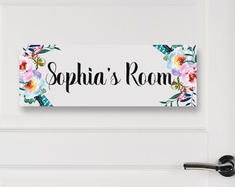 Personalised Names Wooden Name Plaques Bedroom Door Sign Letters #006 Santel Personalised Names Wooden Name Plaques Bedroom Door Sign Letters #006 Santel