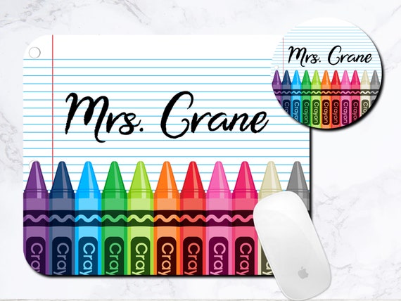 Art Teacher Gift, Teacher Mouse Pad, Christmas Gift for Teacher, Teacher Appreciation Gift, Custom Mouse Pad And Coaster Set