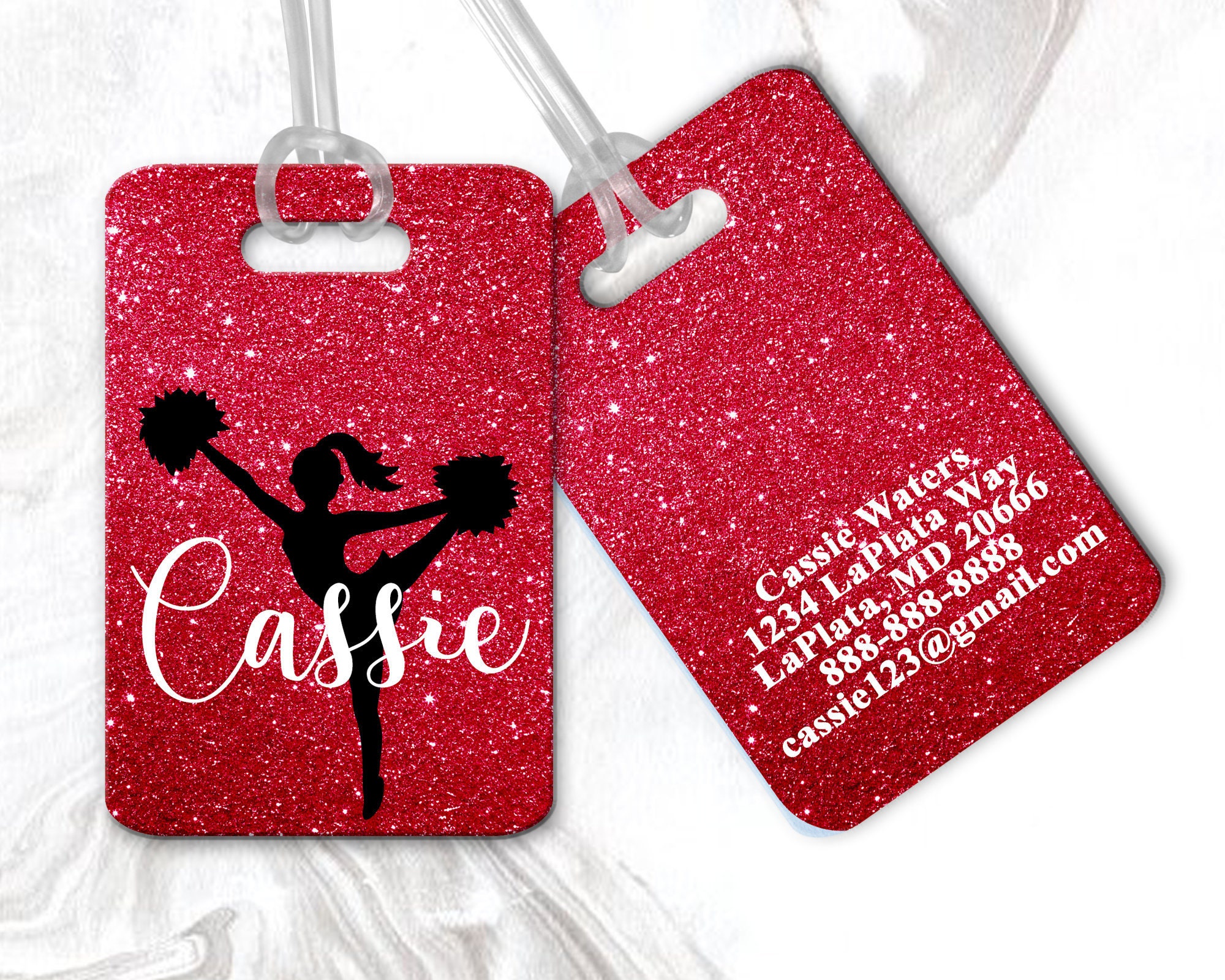 Cheer Zipper Charm/zipper Pull/cheer Bag Tag/cheer Gift/cheer/bag