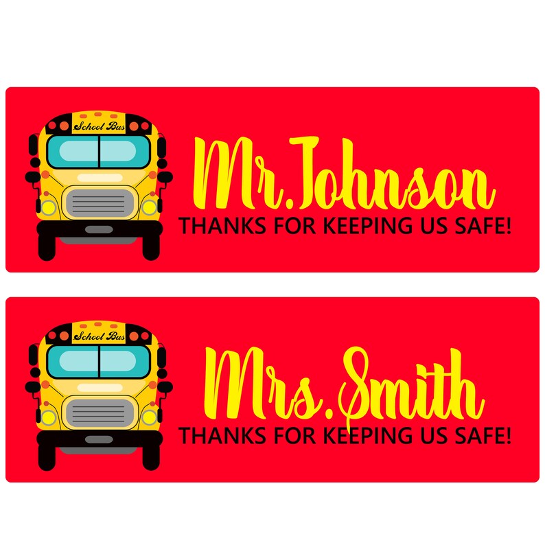 Personalized Bus Driver Sign, Aluminum Teacher Sign, Bus Driver Gift ...