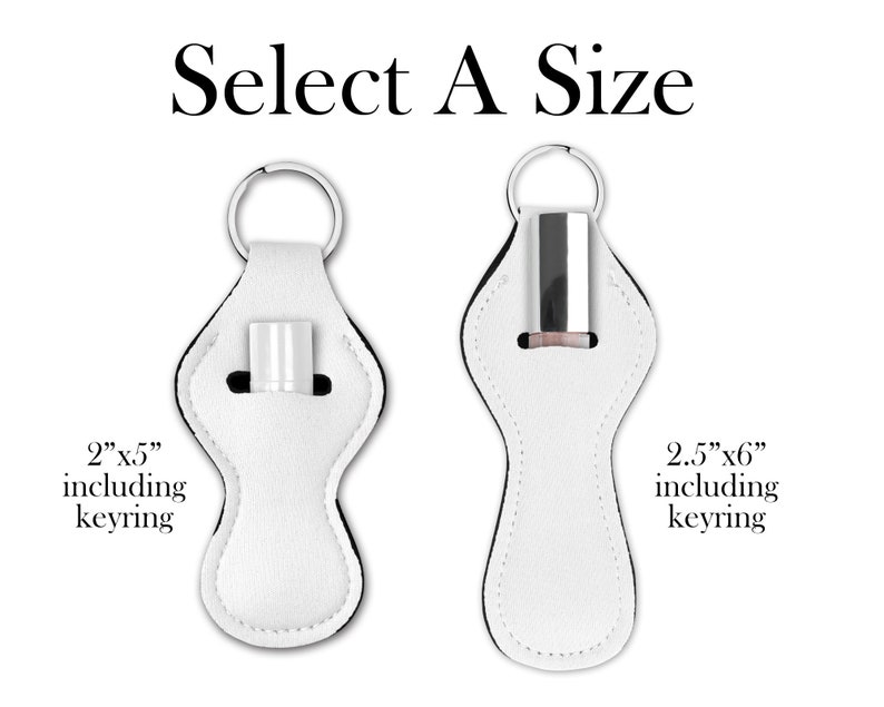 Lip Balm Holder Party Favor Customized Chapstick Holder Chapstick Keychain Lighter Holder