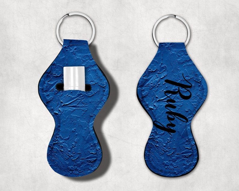 Lip Balm Holder Party Favor Customized Chapstick Holder Chapstick Keychain Lighter Holder