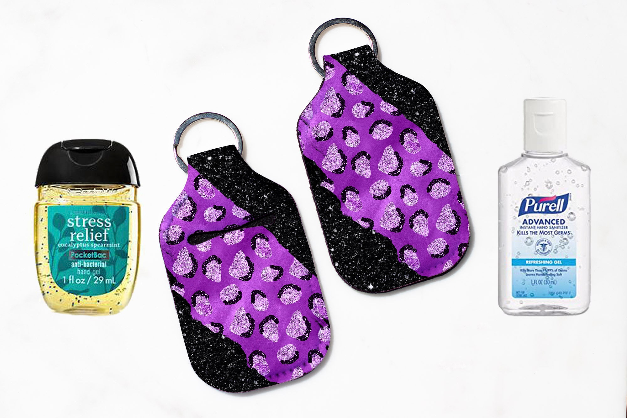 Personalized Hand Sanitizer Keychain Hand Sanitizer Keychain Etsy