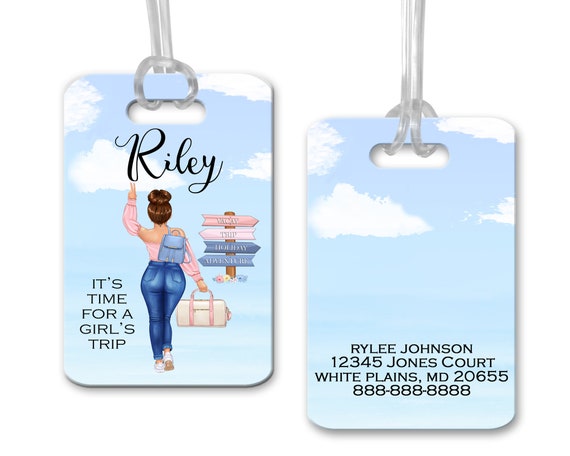 Set of 2 Personalized Cruise Travel Luggage Tags, Vacation Luggage Tags, Luggage  Markers, Family Vacation Luggage Tags, Backpack, Suitcase 