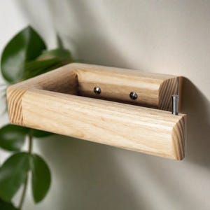 トイレットペーパーホルダー、バスルーム収納、トイレットペーパーホルダー - アッシュ