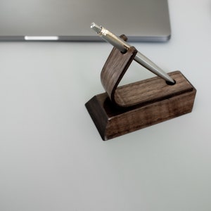 Stylish Pen Holder Stand Display Luxury Housewarming Wedding Fathers Day Gift H 9cm x 11cm x 5.5cm image 3