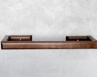 Towel Rail Rack | Walnut | Bathroom - Kitchen - NOIR.DESIGN