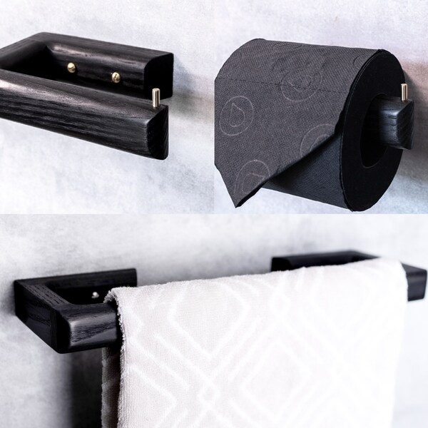 Wooden Toilet Roll Holder Etsy Australia
