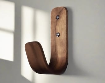 Coat Hooks Wall | Decorative | Walnut Hardwood | Individual | NOIR.DESIGN