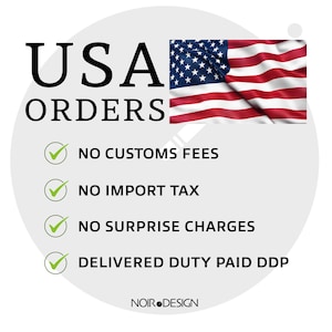walnut Pen Stand usa free customs fees