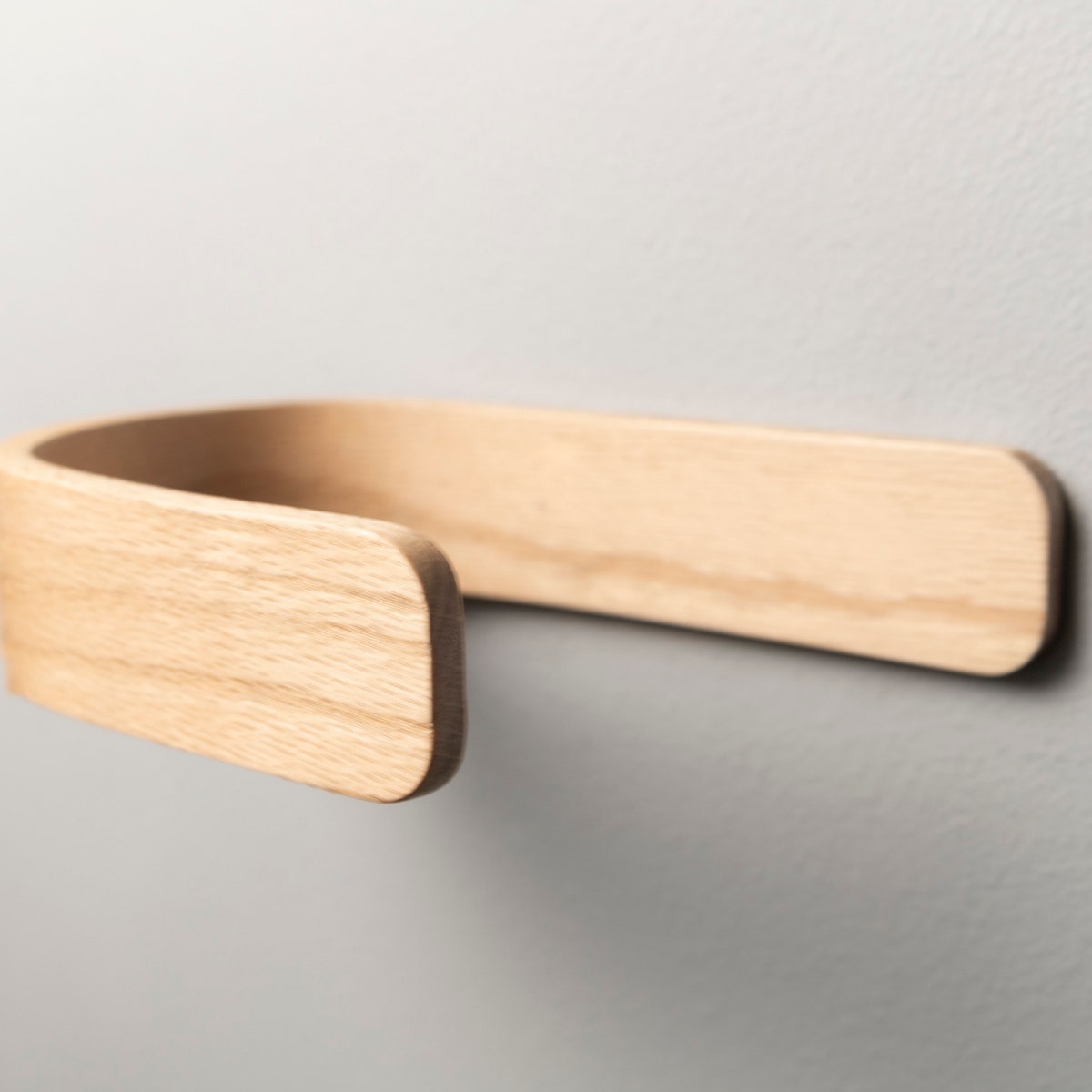 Pair Adhesive Curtain Tie Backs Curtain Holdbacks No Hole Pull Backs Wooden Curtain Accessory Oak - Etsy