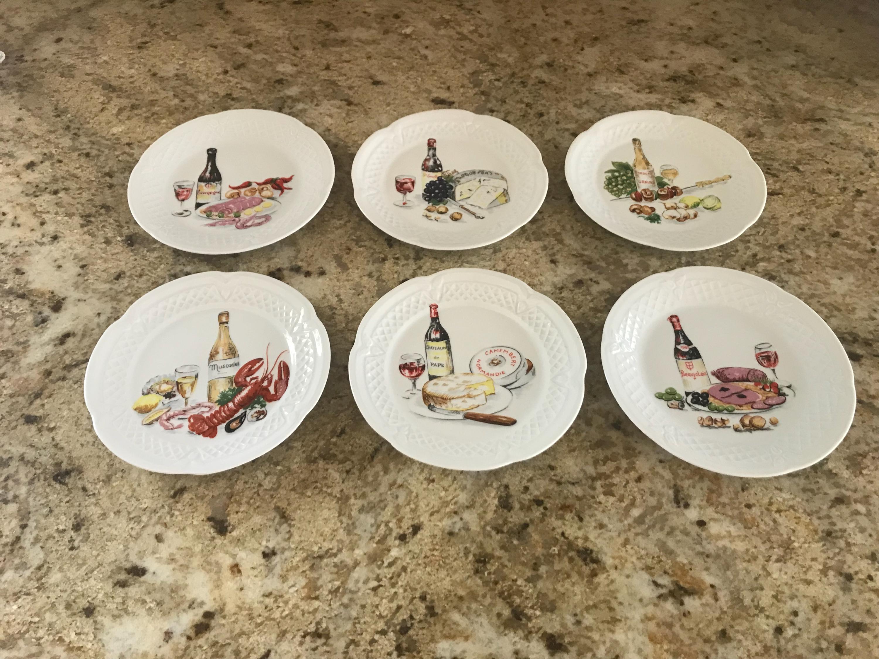 Philippe Deshoulieres Appetizer Plates - Etsy