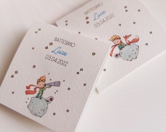 BAPTISM-COMMUNION CONFETTI HOLDER Little Prince theme
