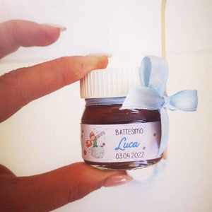NUTELLINA PERSONALIZZATA  tema piccolo principe