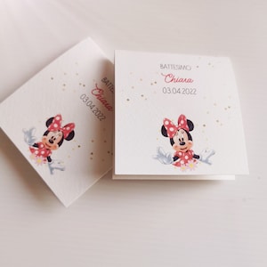 BAPTISM-COMMUNION CONFETTI HOLDER Minnie theme