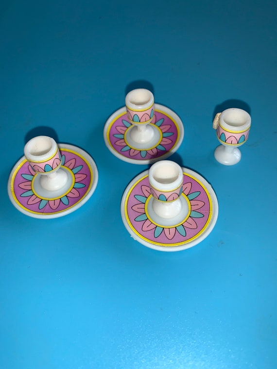 Vintage Barbie Dinnerware Barbie Plates & Cups Etsy