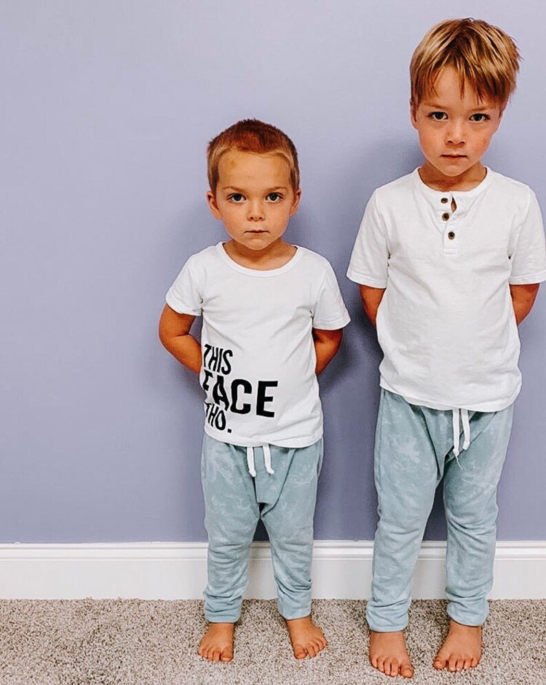 baby boy slim fit joggers