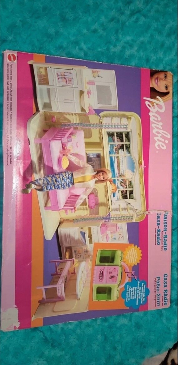 Vintage Barbie Radio House From 2000 Etsy