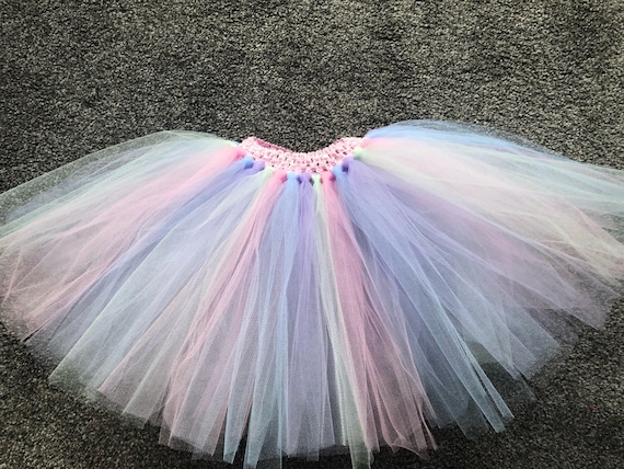 Rainbow Unicorn mermaid Tutu Skirt | Etsy